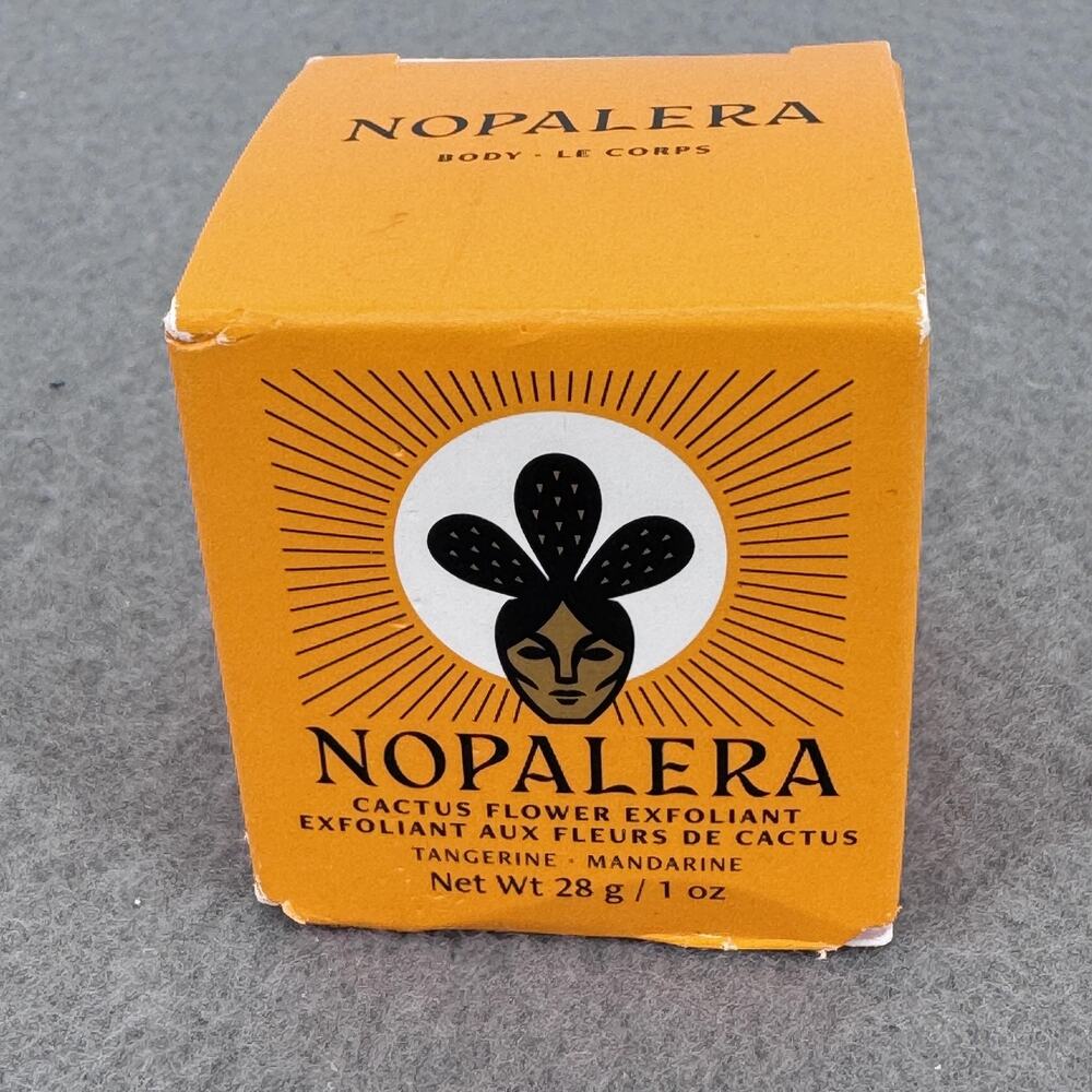 Nopalera‎ Cactus Flower Exfoliant Tangerine Body 1 Oz Orange Made USA New